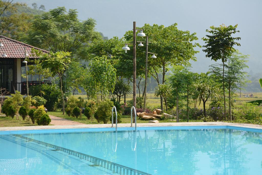 Sol Bungalows Hotel Mai Chau Exterior foto