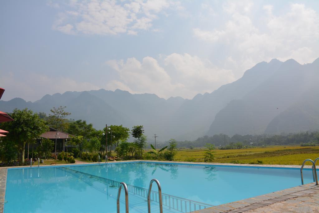 Sol Bungalows Hotel Mai Chau Exterior foto