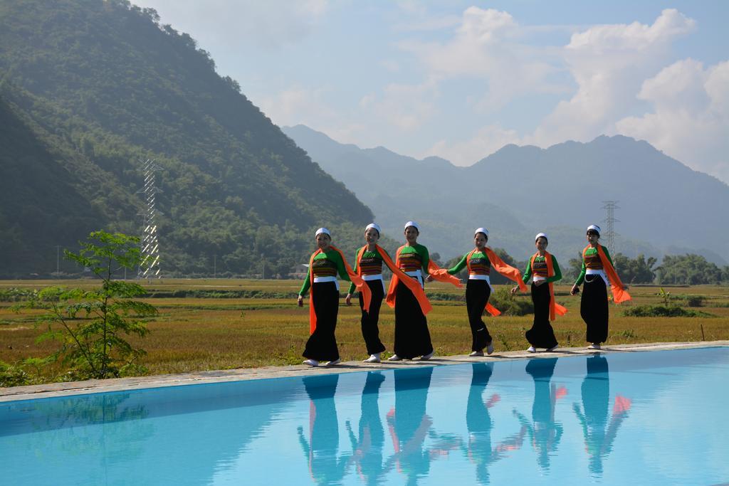 Sol Bungalows Hotel Mai Chau Exterior foto
