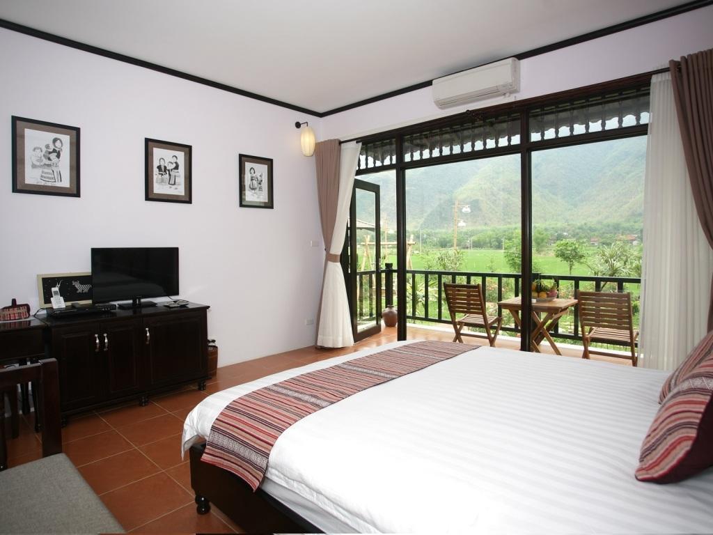 Sol Bungalows Hotel Mai Chau Exterior foto